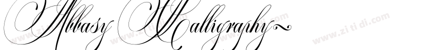 Abbasy Calligraphy字体转换 Abbasy Calligraphy字体转换